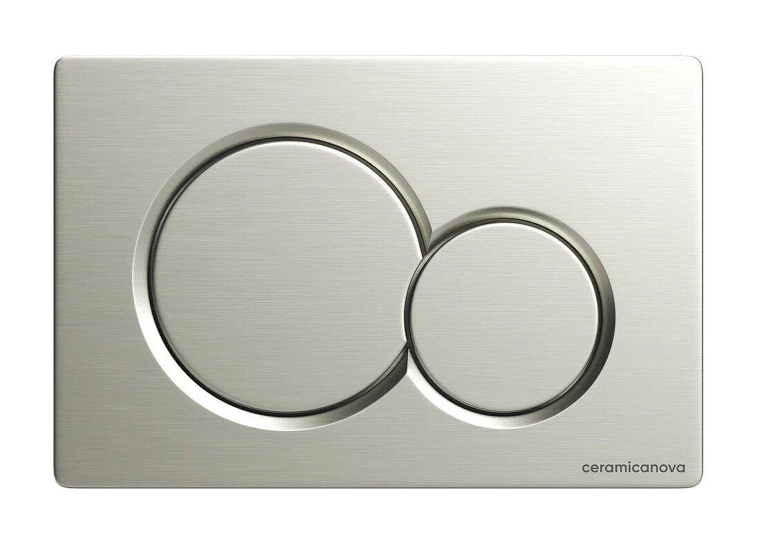 Изображение товара Клавиша смыва Ceramicanova Balance Sphere CN12-003BN механическая брашированный никель