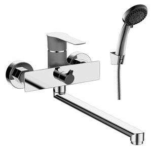 Изображение товара Смеситель для ванны и душа Rossinka RS35-32PC, с душевым гарнитуром, хром