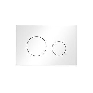 Изображение товара Клавиша смыва Stable Rest SR302TMW, механическая, белый глянцевый