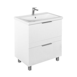 Изображение товара Тумба с раковиной Comfort Лима 70 см белая матовая