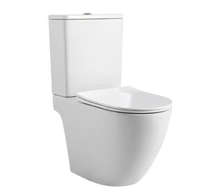 Изображение товара Унитаз-компакт Aquatek Европа AQ2903T-00, безободковый, с сиденьем микролифт, Торнадо, белый