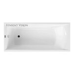 Чугунная ванна Vinsent Veron Devon VDV1757545, 175 x 75 см, цвет белый - фото 1