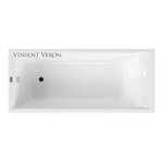Чугунная ванна Vinsent Veron Devon VDV1807545, 180 x 75 см, цвет белый - фото 1