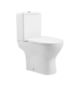 Изображение товара Унитаз-компакт Aquatek Леон AQ2785T-00, сиденье микролифт, Торнадо, белый