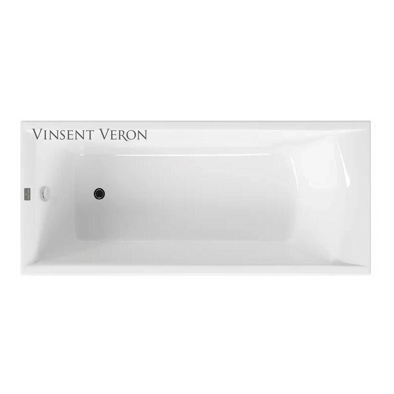 Изображение товара Чугунная ванна Vinsent Veron Devon 190x80 см белая с высокой прочностью Изображение товара Чугунная ванна Vinsent Veron Devon 190x80 см белая с высокой прочностью