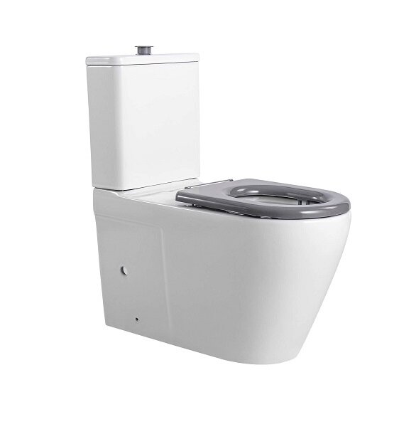 Изображение товара Унитаз-компакт Aquatek AQ2213-00 безободковый для маломобильных людей