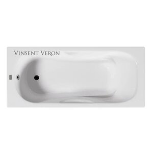 Изображение товара Чугунная ванна Vinsent Veron Aura VAU1507542 150x75 см белая хорошая прочность
