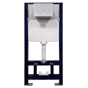 Изображение товара Комплект Splendy ST3011TPRCR/10PL02007SV/40S80200I Set, инсталляция с безободковым белым унитазом, сиденье микролифт, клавиша смыва хром