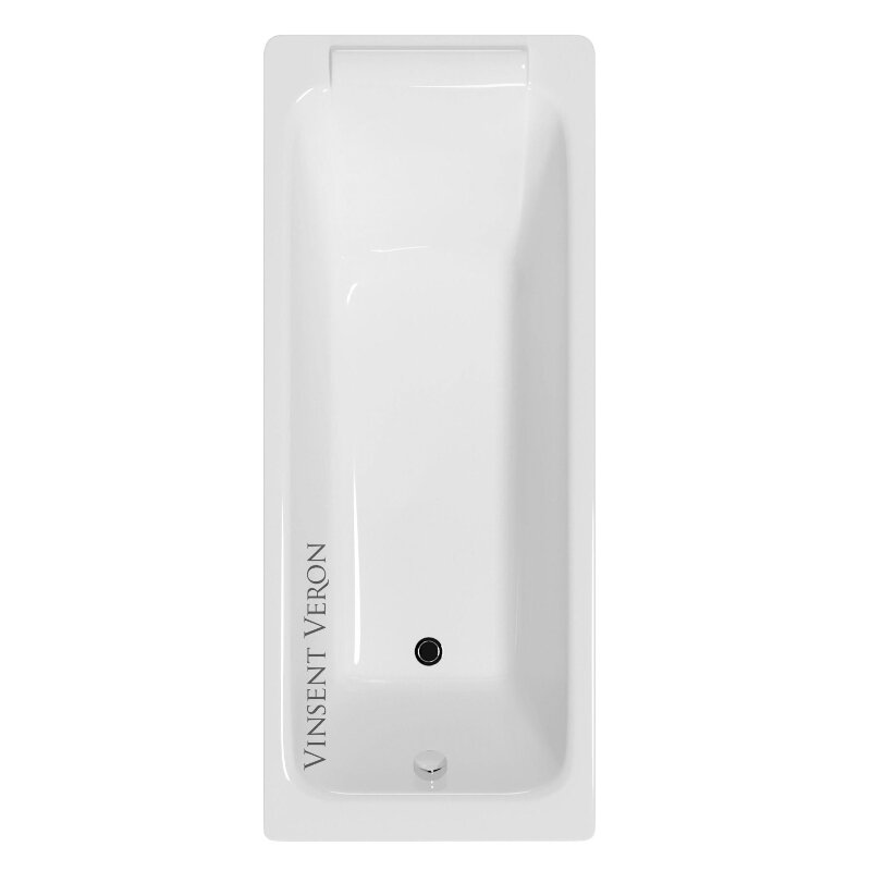 Изображение товара Чугунная ванна Vinsent Veron Italon VIT1707045, 170 x 70 см, цвет белый