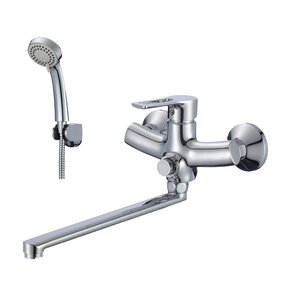 Изображение товара Смеситель для ванны и душа Rossinka RS43-32, с душевым гарнитуром, хром