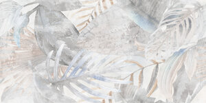 Изображение товара Керамогранит Delacora Bahamas Floristry Light D120241G, 60 x 120 см, белый