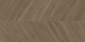 Изображение товара Керамогранит Delacora Walnut Chevron Dark D120249M, 60 x 120 см, коричневый