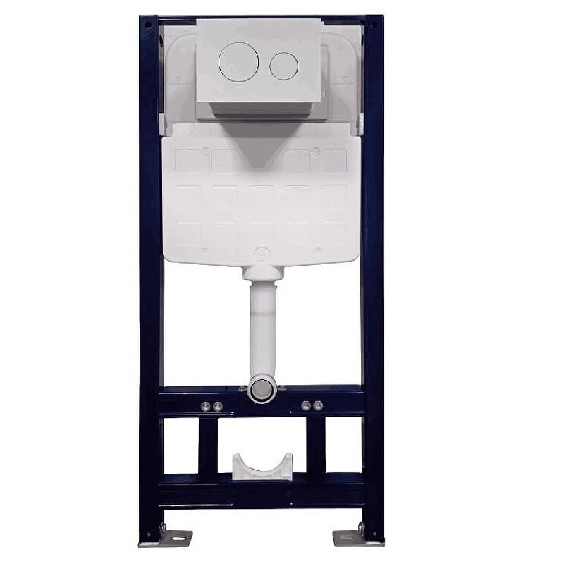 Изображение товара Комфортный подвесной унитаз безободковый с системой двойного смыва и сиденьем микролифт