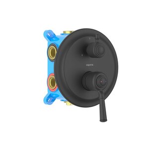 Изображение товара Смеситель Aquatek Классик AQ1547MB, для ванны и душа, черный матовый