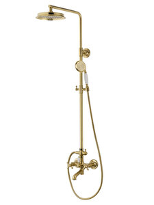 Изображение товара Душевая система Wonzon & Woghand Retro WW-88739020-BG, цвет золото брашированное