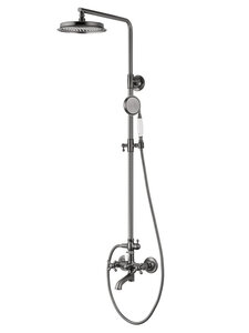 Изображение товара Душевая система Wonzon & Woghand Retro WW-88739020-BGM, цвет графит темный