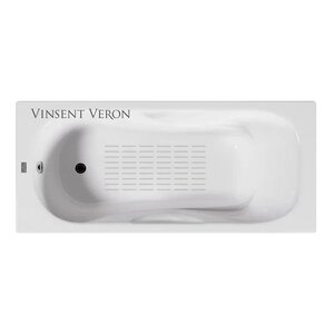 Изображение товара Чугунная ванна Vinsent Veron Aura VAU1808045-AS 180x80 см белая встраиваемая