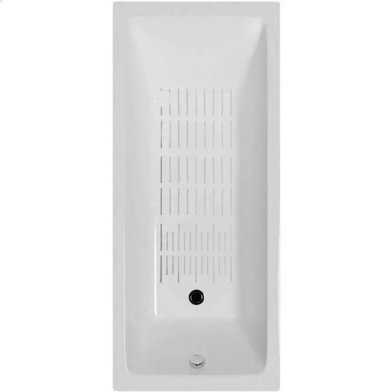 Изображение товара Чугунная ванна Vinsent Veron Square VSQ1407045-AS, 140 x 70 см, с антискользящим покрытием, цвет белый