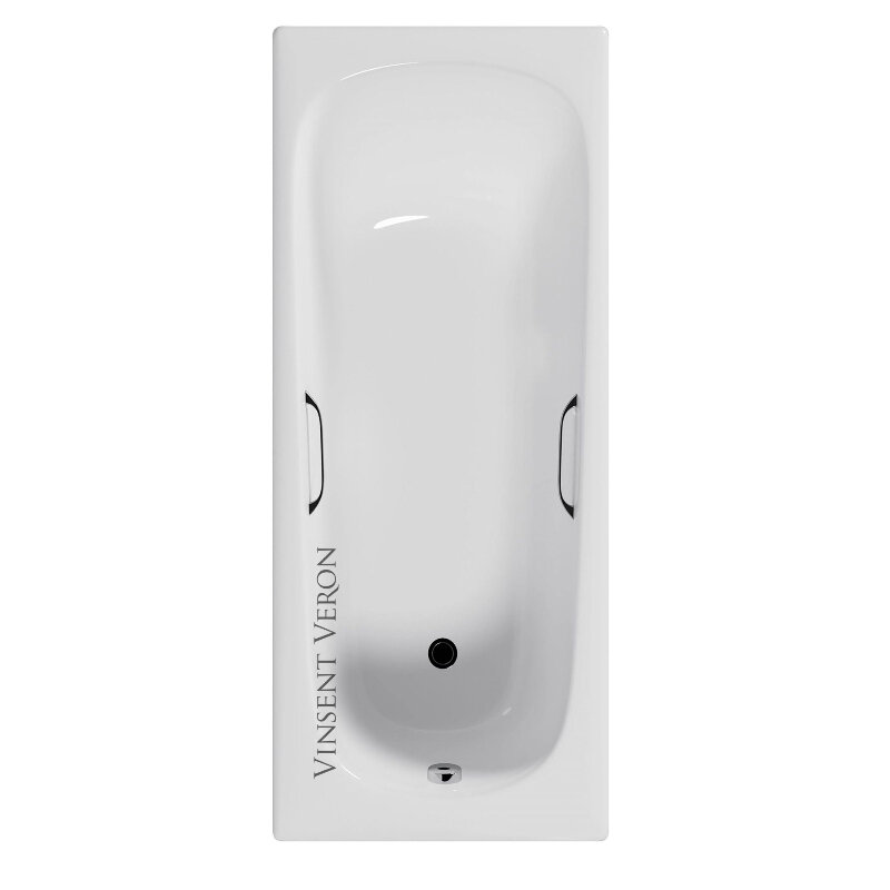 Изображение товара Чугунная ванна Vinsent Veron Concept VCO1707042H, 170 x 70 см, с отверстиями под ручки, цвет белый Изображение товара Чугунная ванна Vinsent Veron Concept VCO1707042H, 170 x 70 см, с отверстиями под ручки, цвет белый