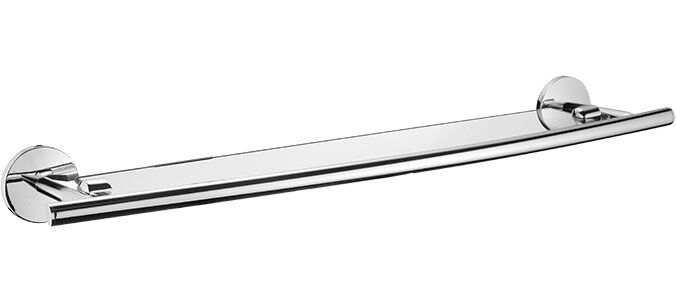 Изображение товара Полка Milardo Cadiss CADSMG0M44 настенная стекло-латунь хром белый Россия