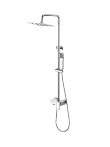 Изображение товара Душевая система SantiLine SL-9013 с изливом хром современная и надежная для ванной