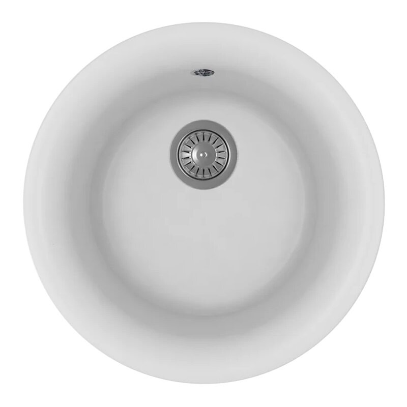 Изображение товара Кухонная мойка Florentina Антик 17.020.В0510.201, кварцевый композит, 51 см, белый матовый