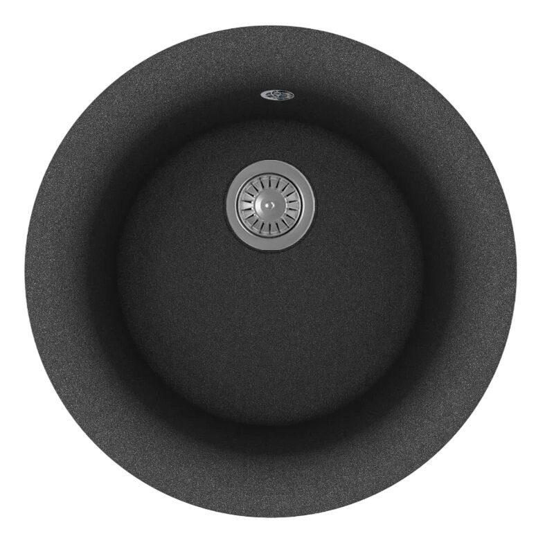 Изображение товара Кухонная мойка Florentina Антик 17.020.B0510.102 51 см черный матовый