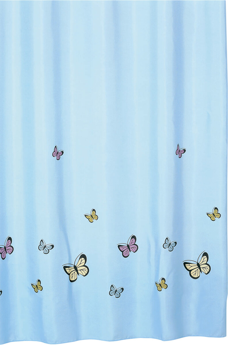 Изображение товара Штора для ванной Iddis Blue Butterfly SCID031P 200х200 см полиэстер