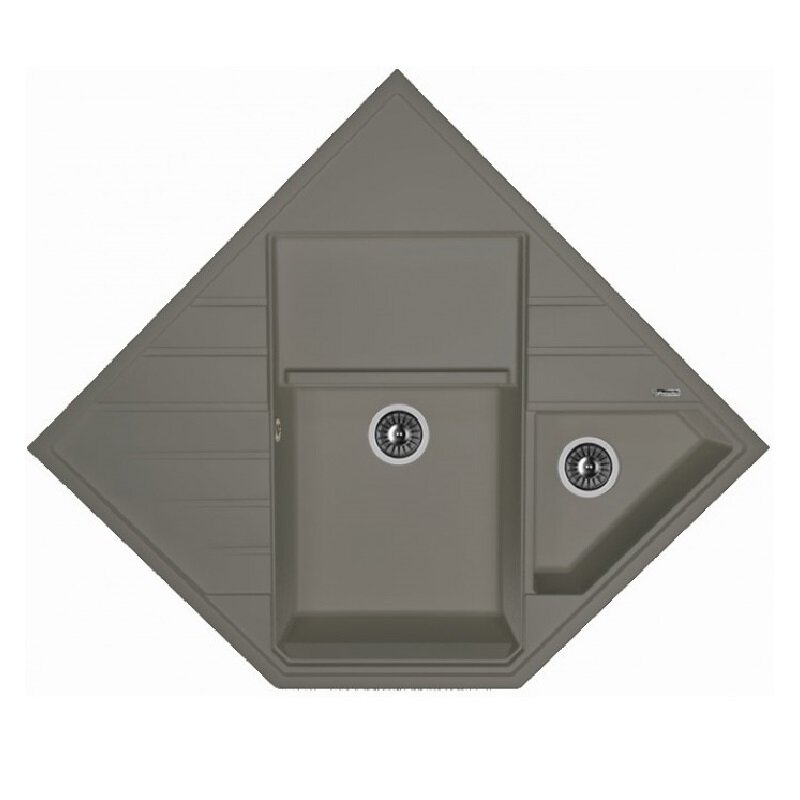 Изображение товара Кухонная мойка Florentina Бомбей 90x90 см с разделочной доской