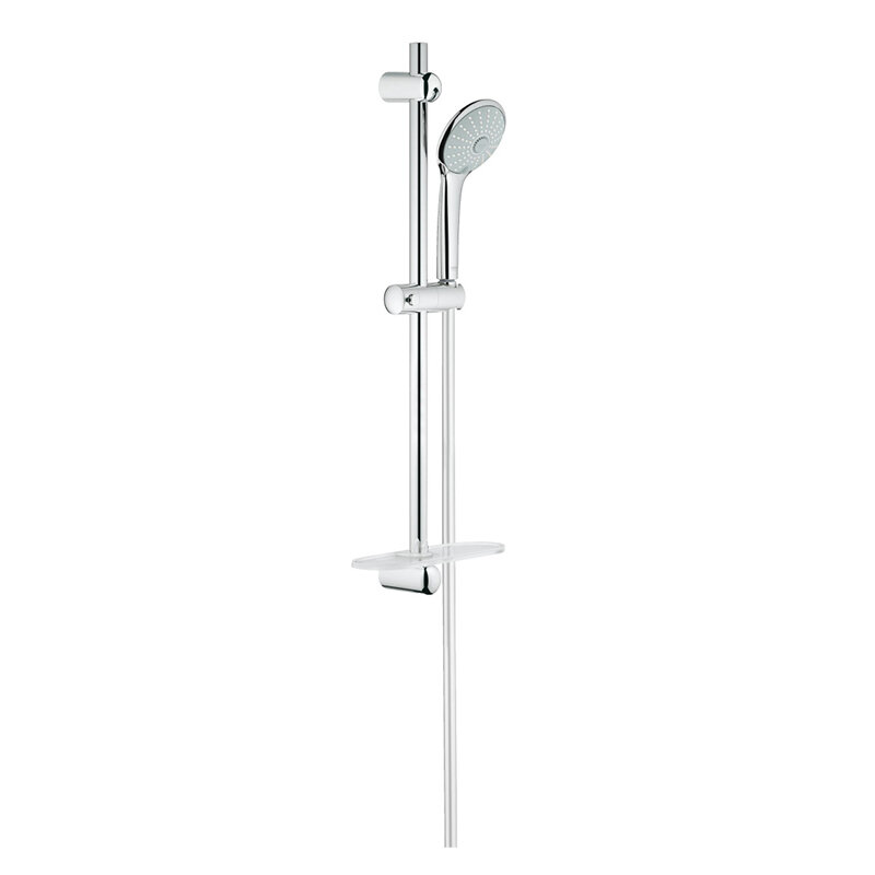 Изображение товара Душевой гарнитур Grohe Euphoria 27243001, 60 см, шланг 175 см, лейка 11 см, 3 режима струи Изображение товара Душевой гарнитур Grohe Euphoria 27243001, 60 см, шланг 175 см, лейка 11 см, 3 режима струи