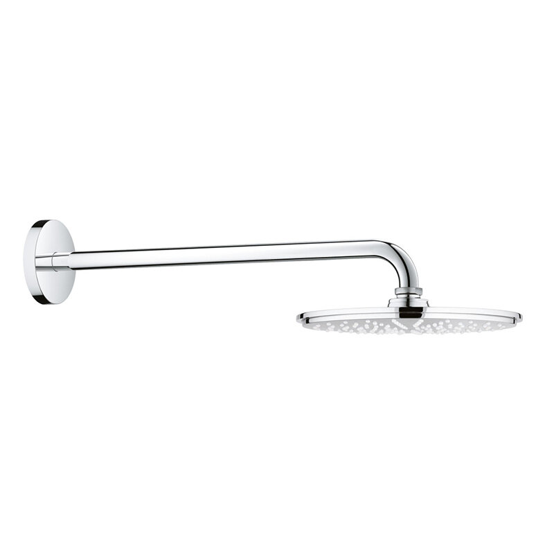 Изображение товара Верхний душ Grohe Rainshower Cosmopolitan 26171000, 21х21 см, 1 режим струи, с держателем, хром