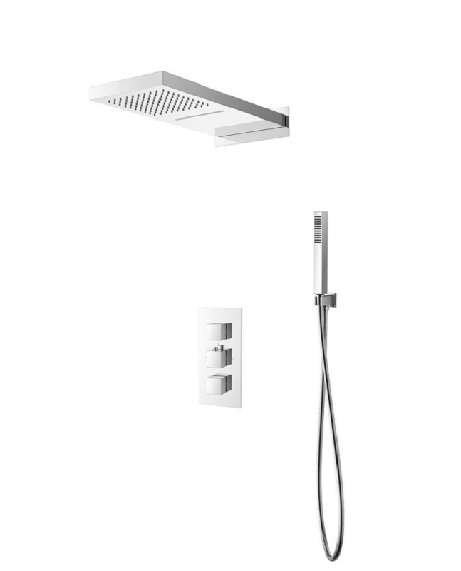 Изображение товара Душевая система SantiLine SL-9019, термостатическая, хром