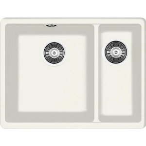 Изображение товара Мойка кухонная Florentina Вега 22.325.D0510.201 из искусственного гранита, двухкамерная с автоматич