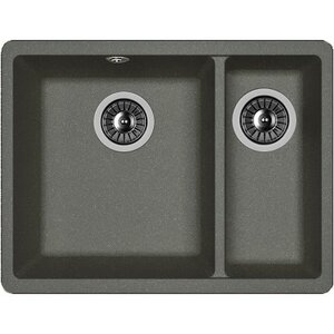 Изображение товара Мойка кухонная Florentina Вега 22.325.D0510.102 из искусственного гранита черная матовая