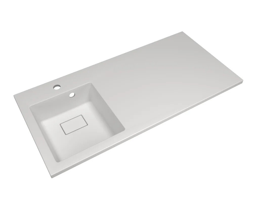 Изображение товара Раковина Florentina Аванти 100L 10.310.0L100.201 кварцевый композит жасмин