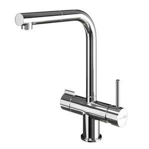 Изображение товара Смеситель для кухонной мойки WasserKRAFT A8917, с подключением фильтра питьевой воды, хром