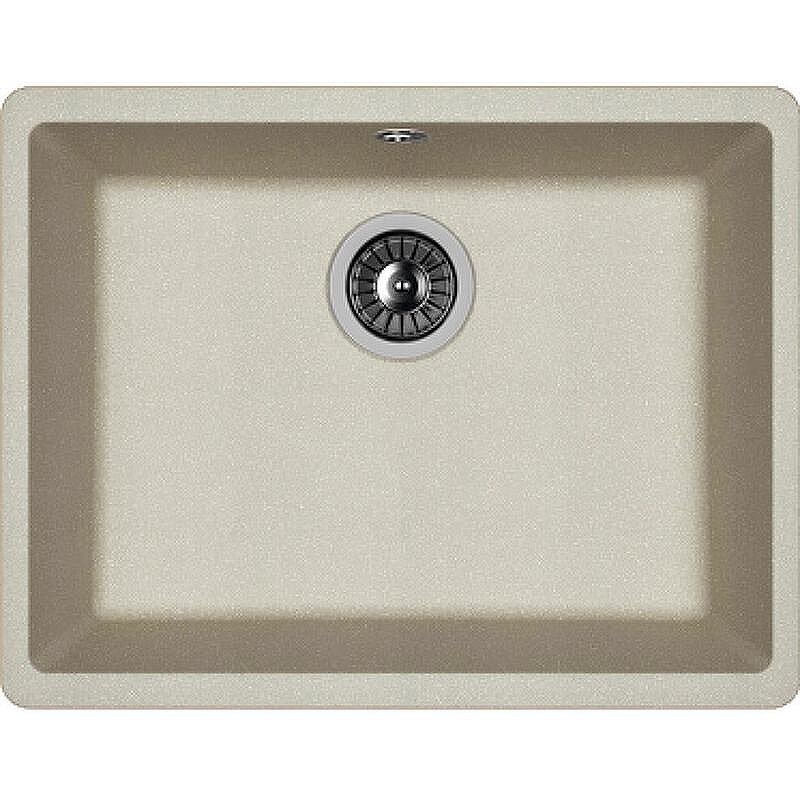 Изображение товара Мойка кухонная Florentina Вега из искусственного гранита с автоматическим клапаном серый