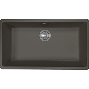 Изображение товара Кухонная мойка Florentina Вега антрацит искусственный кварц матовая 74х42 см