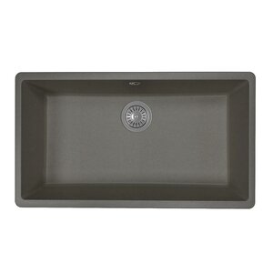 Изображение товара Кухонная мойка Florentina Вега из искусственного кварца черная матовая 74х42 см
