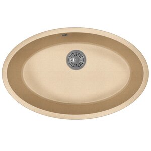 Изображение товара Мойка кухонная Florentina Вега Овал 22.430.E0650.104, цвет бежевый