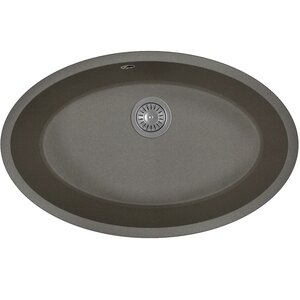 Изображение товара Мойка кухонная Florentina Вега из искусственного кварца черный матовый 70x44 см