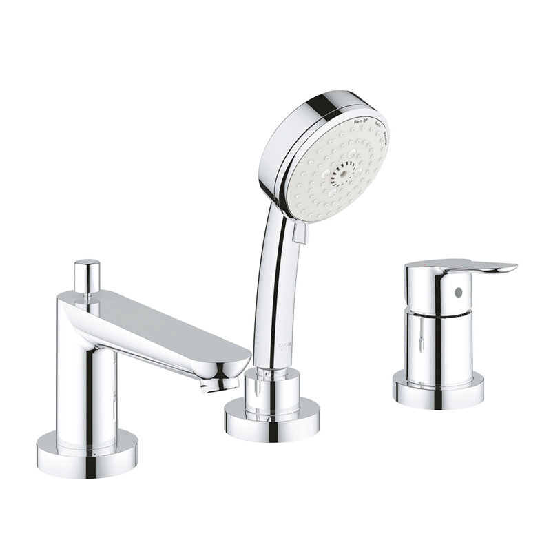 Изображение товара Смеситель Grohe BauEdge 2511700A для ванны на борт с три отверстия хром