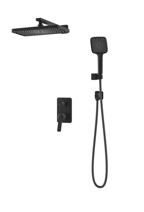 Изображение товара Душевая система Iddis Parker PARBL02i67 черный матовый