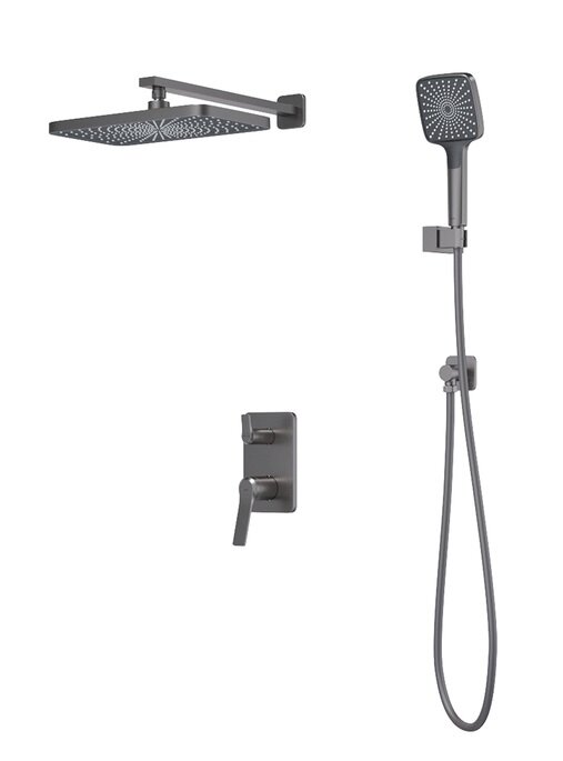 Изображение товара Душевая система Iddis Parker PARGM02i67 графит матовый встроенная