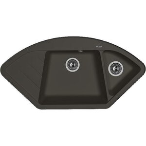 Изображение товара Мойка кухонная Florentina Веста 20.285.E1005.302 антрацит искусственный кварц