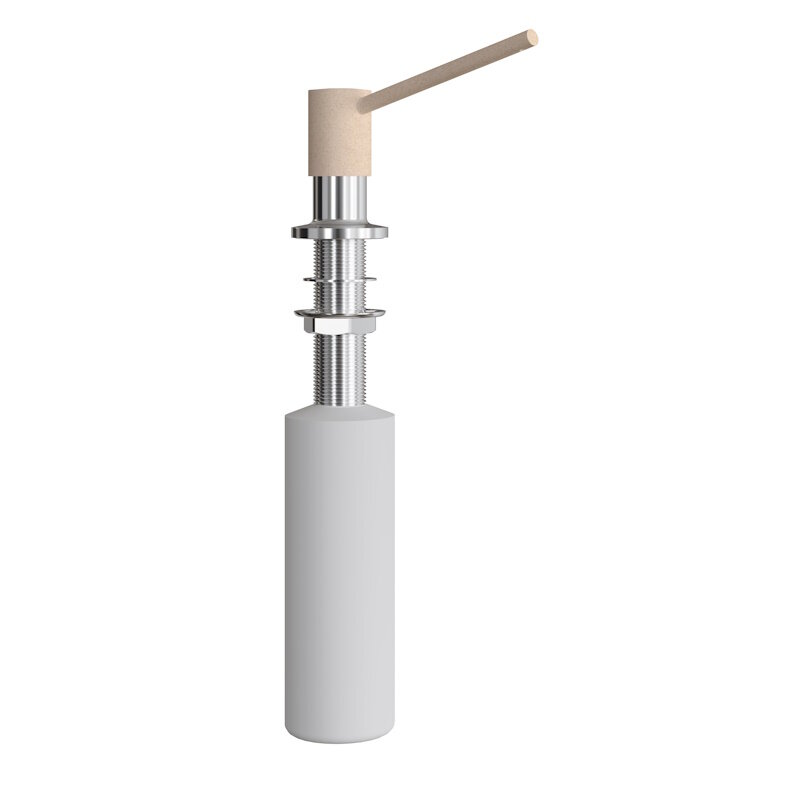 Изображение товара Дозатор для кухонной мойки Florentina Марко 707.728.0000.107, встраиваемый латунь песочный Изображение товара Дозатор для кухонной мойки Florentina Марко 707.728.0000.107, встраиваемый латунь песочный