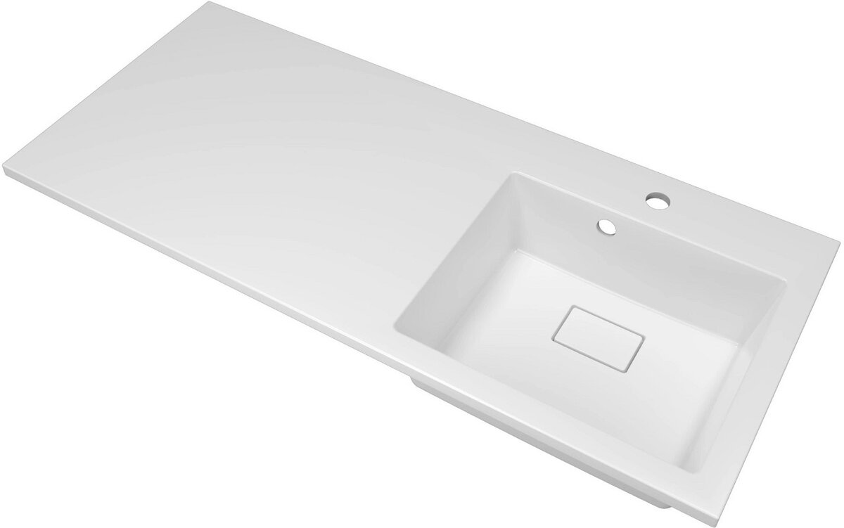 Изображение товара Раковина над стиральной машиной Florentina Аванти 110R 10.310.0R110.001 белая