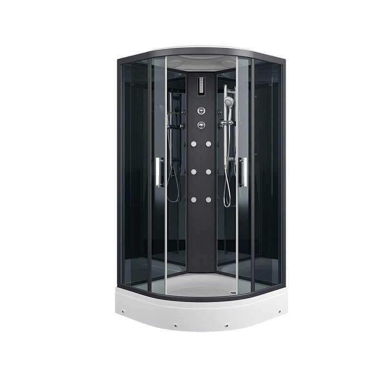 Изображение товара Душевая кабина Erlit Eclipse ER570917-C24-RUS 90x90 см с гидромассажем и подсветкой