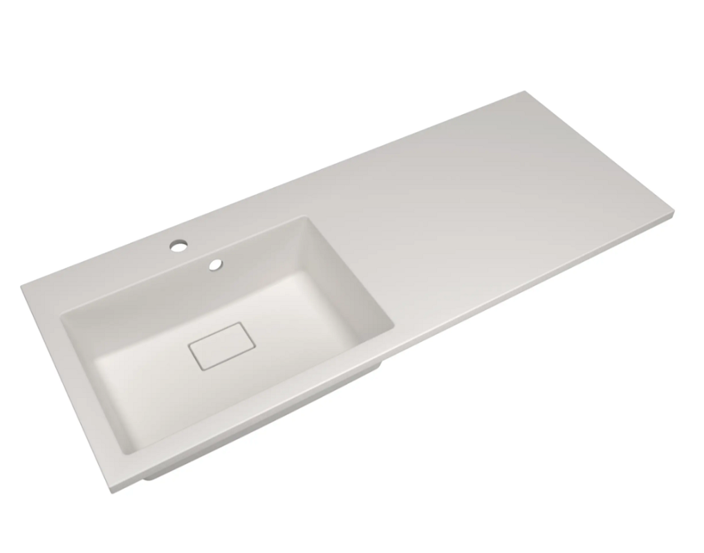 Изображение товара Раковина Florentina Аванти 120L над стиральной машиной жасмин