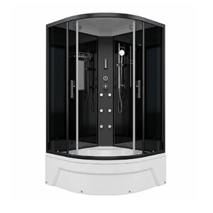Изображение товара Душевая кабина Erlit Eclipse ER571026-C24-RUS 100x100 см гидромассаж подсветка